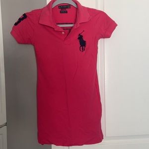 Pink Ralph Lauren Polo Shirt